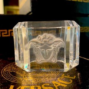2 pieces Versace Medusa Rosenthal napkin rings